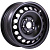 Magnetto 17001 7.5x17 5*108 ET52 DIA63.3 Black Штампованный