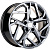 Khomen KHW 1716 7x17 5*114.3 ET50 DIA67.1 Gray Литой