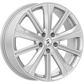 Скад КР013 7x19 5*112 ET43 DIA57.1 Diamond gloss graphite Литой