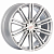1000 Miglia MM1005 7.5x17 5*108 ET40 DIA63.3 Matt Silver Polished Литой