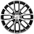 Khomen KHW 1506 6x15 4*98 ET36 DIA58.6 Black-FP Литой