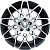 Sakura Wheels 5806 10.5x20 5*112 ET35 DIA73.1 BKF Литой