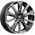 Скад KP013 7x19 5*108 ET33 DIA60.1 Diamond Black Gris Литой