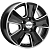Khomen KHW 1601 6.5x16 5*114.3 ET45 DIA54.1 Black-FP Литой