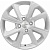 Khomen KHW 1501 6x15 4*100 ET46 DIA54.1 F-Silver Литой
