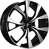 Khomen KHW 1906 7x19 5*114.3 ET49 DIA60.1 Black Литой