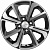 Khomen KHW 1501 6x15 4*100 ET50 DIA60.1 Black-FP Литой