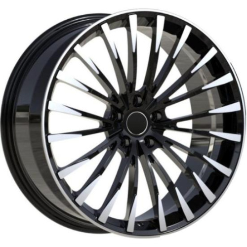 BNVT MB 01 11.5x22 5*112 ET47 DIA66.6 Satin Black Face Кованый