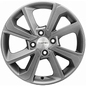Khomen KHW 1501 6x15 4*100 ET50 DIA60.1 Black Литой