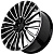 Sakura Wheels QC1667 9.5x22 5*112 ET32 DIA66.6 BKF Литой